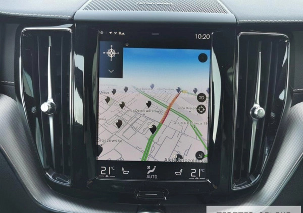 Volvo XC 60 cena 195000 przebieg: 72231, rok produkcji 2021 z Kobylin małe 562